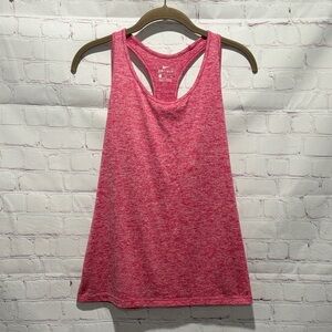 Nike Heathered Pink Athletic Running Tank Top Woman’s size medium